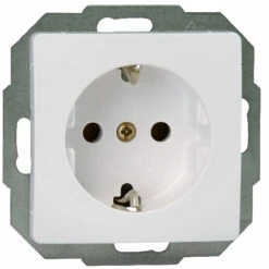 Schutzkontakt Steckdose