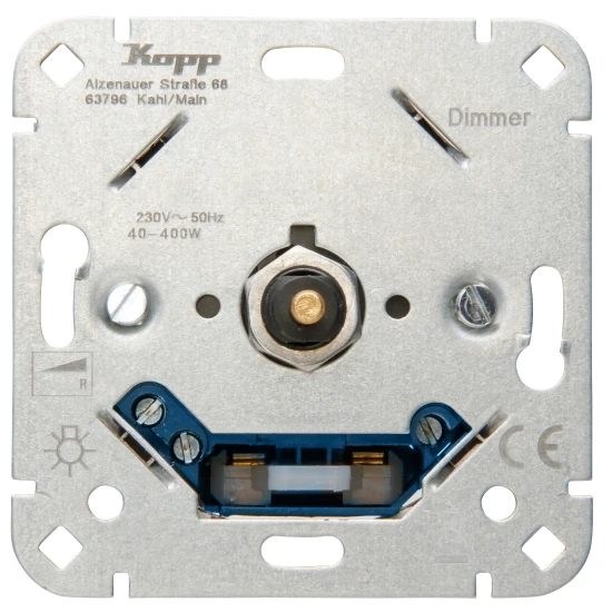 Drehdimmer Mit Druckausschalter (Phasenanschnitt) 3 Drehdimmer Mit Druckausschalter (Phasenanschnitt)