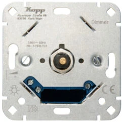 Drehdimmer Mit Druckausschalter (Phasenabschnitt)