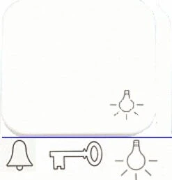 Flächenwippe Mit Symbol