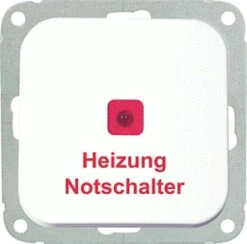 Heizung Notschalter
