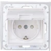Schutzkontakt-Steckdose IP44 Mit Klappdeckel Reinweiß -Geschäft Für Haushaltsgeräte 153144