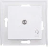 Flächenwippe IP44 Mit Linse Und Symbol Klingel Reinweiß -Geschäft Für Haushaltsgeräte 153148