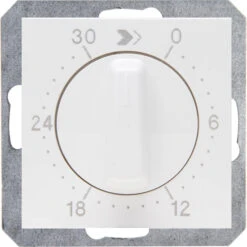 Mechanische Zeitschaltuhr- Laufzeit 30min - Reinweiß