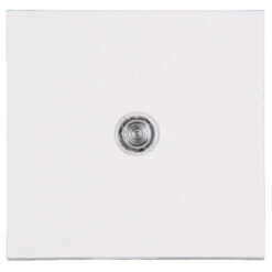 Flächenwippe Mit Linse Reinweiß