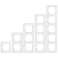 Standard Abdeckrahmen 5-fach Reinweiß