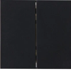 Serien Flächenwippe Schwarz Matt