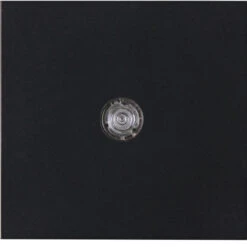 Flächenwippe Mit Transparenter Linse Schwarz Matt