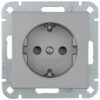 Schutzkontakt Steckdose Stahlfarben -Geschäft Für Haushaltsgeräte 157131201