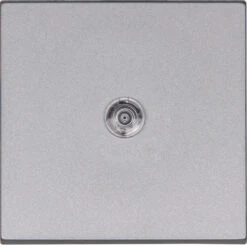 Flächenwippe Mit Transparenter Linse Stahlfarben