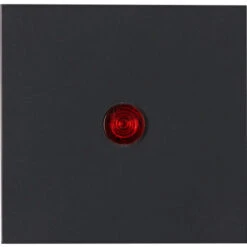 Flächenwippe Mit Roter Linse Anthrazit