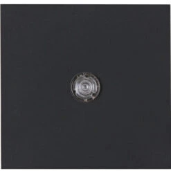 Flächenwippe Mit Transparenter Linse Anthrazit