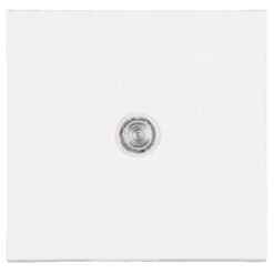 Flächenwippe Mit Linse Klar Arktisweiß