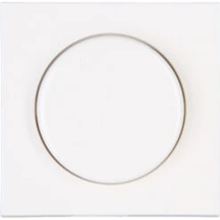 Abdeckung Dimmer Arktisweiß