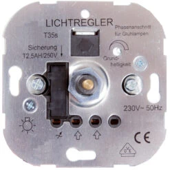 Drehdimmer Mit Druckausschalter