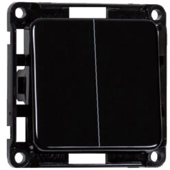 Serienschalter Schwarz