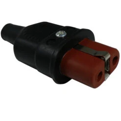 Heißgerätesteckdose (Kupplung) Nach Ehemals DIN49491 "Waffeleisenstecker"