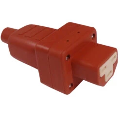 Vollgummi Heißgerätesteckdose 155°C (Kupplung) Typ C21