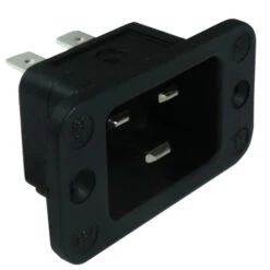 Kaltgeräteeinbaustecker Typ C20