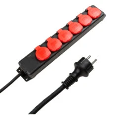 Steckdosenleiste 6-fach IP44