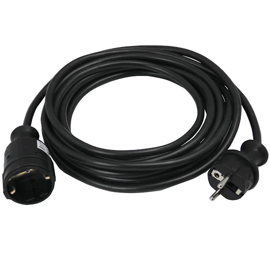 Verlängerung 3m Schwarz 3 Verlängerung 3m Schwarz