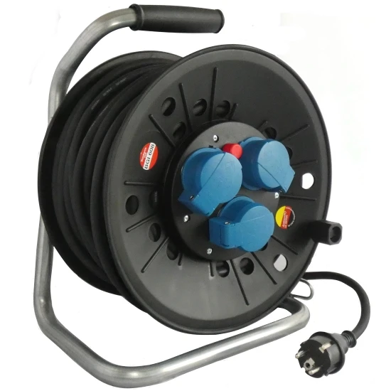 Kunststoff-Kabeltrommel 40m 3 Kunststoff-Kabeltrommel 40m