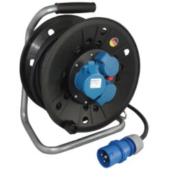Kunststoff-CEE-Kabeltrommel 25m Caravan