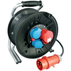 Profi-CEE-Kunststoff-Kabeltrommel 25m