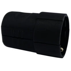 Schutzkontakt Kupplung Schwarz