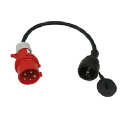 CEE Adapterleitung - CEE-Stecker Auf Schutzkontakt-Kupplung