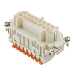 Buchseneinsatz Für Schweren Steckverbinder 16-polig