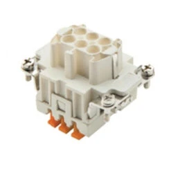 Buchseneinsatz Für Schweren Steckverbinder 6-polig