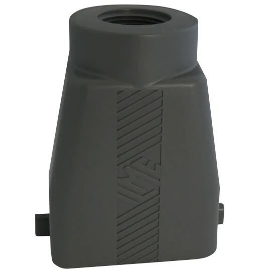 Tüllengehäuse Für Schweren Steckverbinder 6-polig - Gerader Kabelausgang 3 Tüllengehäuse Für Schweren Steckverbinder 6-polig - Gerader Kabelausgang