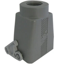 Tüllengehäuse Für Schweren Steckverbinder 6-polig - Gerader Kabelausgang/Bügel