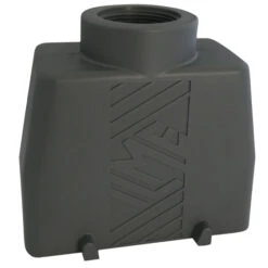 Tüllengehäuse Für Schweren Steckverbinder 16-polig - Gerader Kabelausgang