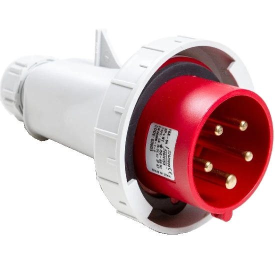 CEE Stecker 16A 5-polig IP67 Mit Phasenwender 3 CEE Stecker 16A 5-polig IP67 Mit Phasenwender