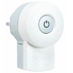 Kunststoff Winkelstecker Mit Beleuchtetem LED Schalter