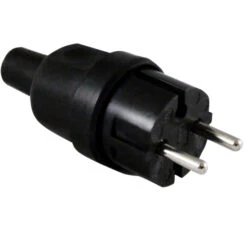 Vollgummi Konturenstecker Ohne Schutzkontakt