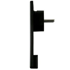 Winkelstecker Extra Flache Bauart Schwarz
