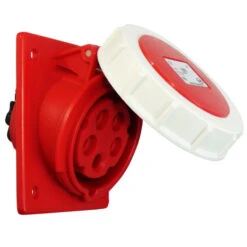 CEE Anbausteckdose Schräg 16A 5polig IP67