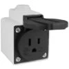 Aufputzsteckdose IP44 125V 15A USA/Amerika