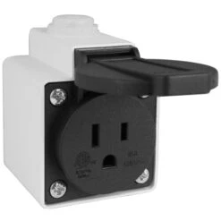 Aufputzsteckdose IP44 125V 15A USA/Amerika