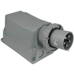 CEE Wandstecker 125A 5-polig 1h Für Notstromeinspeisung IP67