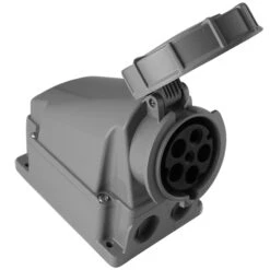 CEE Wandsteckdose 63A 5-polig 1h Für Notstromeinspeisung IP67