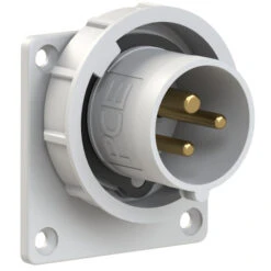 CEE Anbaustecker 16A 3-polig 1h Für Notstromeinspeisung IP67