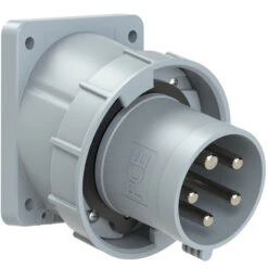 CEE Anbaustecker 63A 5-polig 1h Für Notstromeinspeisung IP67