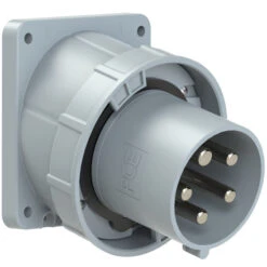 CEE Anbaustecker 125A 5-polig 1h Für Notstromeinspeisung IP67