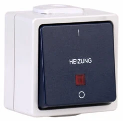 AP/FR Heizung Notschalter Beleuchtet
