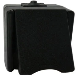 AP/FR Steckdose Schwarz