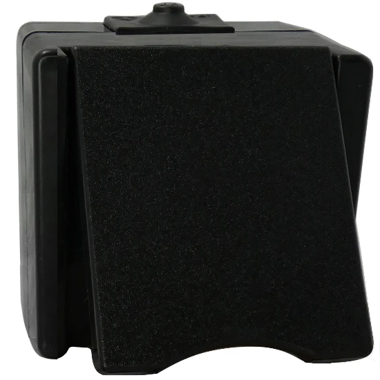 AP/FR Steckdose Schwarz 3 AP/FR Steckdose Schwarz